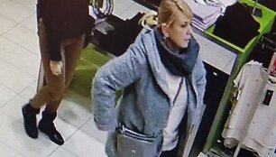 Dėl pavogtų megztinių ie&scaron;komos merginos