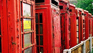 Senų telefono būdelių kapinynas Didžiojoje Britanijoje