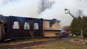 Gaisras Ceikinių kaimo &Scaron;vč. Mergelės Marijos vardo bažnyčioje