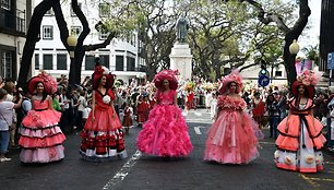 Gėlių festivalis Madeiroje