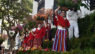 Gėlių festivalis Madeiroje