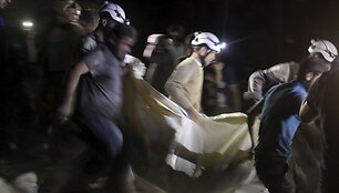 Antskrydis prie&scaron; ligoninę sukilėlių kontroliuojamame Alepo mieste