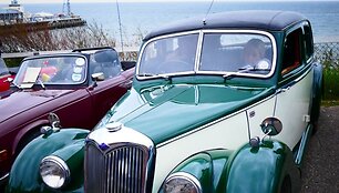 Klasikinių automobilių paroda &bdquo;Classic Cars On The Prom&ldquo; Bornmute