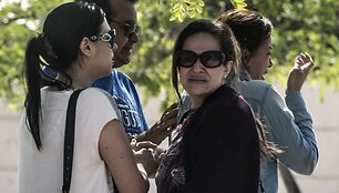 Dingusio &bdquo;EgyptAir&ldquo; lėktuvo keleivių artimieji