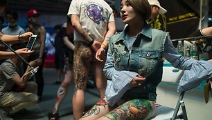 Tatuiruočių festivalis Kinijoje