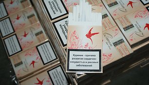 Sulaikytos kontrabandinės cigaretės