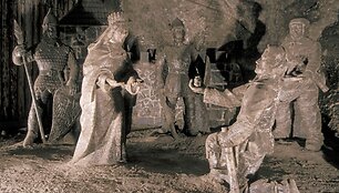 Veličkos druskos kasykla 135 metrai po žeme 