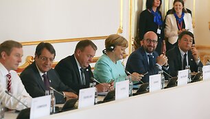 ES lyderiai Bratislavos susitikime