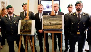 Italijos policija surado prie&scaron; beveik 15 metų pavogtus Van Gogho paveikslus 
