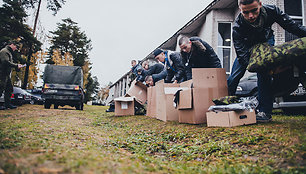 Į Kunigaikščio Vaidoto mechanizuotąjį pėstininkų batalioną Rukloje atvyko 451 šauktinis