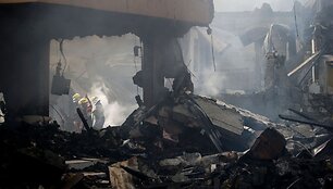 Gaisras fejerverkų krautuvėlėse Filipinuose