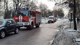 Vilniaus M.K.Čiurlionio gatvėje statybų aik&scaron;telėje rasta sviedinio tūta su paraku