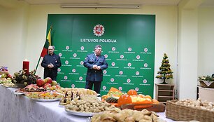 Kalėdinis rytas Alytaus apskrities policijos darbuotojų kolektyve
