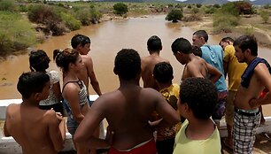 Brazilijos Kampina Grande do Sulio miestą kankina sausra