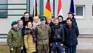 &bdquo;Trijų seserų&ldquo; komanda lankėsi Rukloje