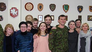 &bdquo;Trijų seserų&ldquo; komanda lankėsi Rukloje