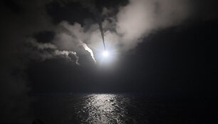 JAV smogė raketomis Sirijai