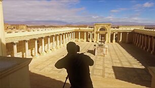 Keliautojas Maroko dykumoje aptiko žymių filmų ir serialų filmavimo aik&scaron;telę