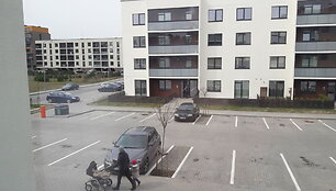 Į butą Pilaitėje įsilaužti bandę vaikinai