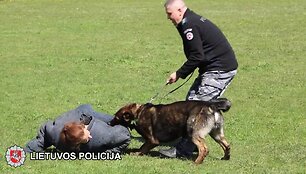 profesines-sventes-proga-policininkai-zurnalistus-uzsiunde-sunimis
