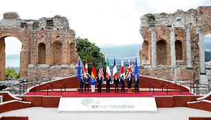  G-7 lyderių susitikimas Sicilijoje