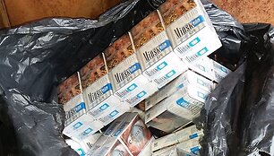 Sulaikyta cigarečių kontrabanda