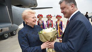 Prezidentės Dalios Grybauskaitės vizitas Ukrainoje