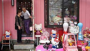 Į pensiją i&scaron;ėjusiam policininkui Japonijoje priklauso didžiausia &bdquo;Hello Kitty&ldquo; daiktų kolekcija pasaulyje