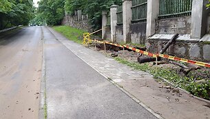 Nuoplova Verkių gatvėje Vilniuje
