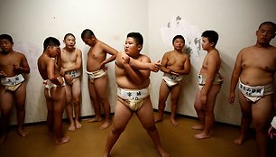 Vaikai – sumo imtyninkai Tokijuje