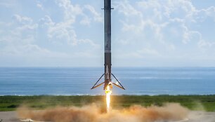 &bdquo;SpaceX&ldquo; sėkmingai i&scaron;kėlė į orbitą eksperimentinį daugkartinį erdvėlaivį robotą X-37B