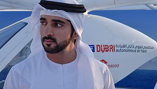 Dubajuje išbandytas pirmasis autonominis skraidantis taksi „Volocopter“