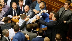 Mu&scaron;tynės Ukrainos Auk&scaron;čiausioje Radoje