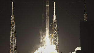 &bdquo;SpaceX&ldquo; paleido mįslingą JAV vyriausybės kosminį aparatą &bdquo;Zuma&ldquo;