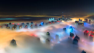 Rūke paskendęs Dubajus 