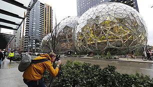 Stebinančios architektūros biuras Sietle &ndash; &bdquo;Amazon&ldquo; sferos