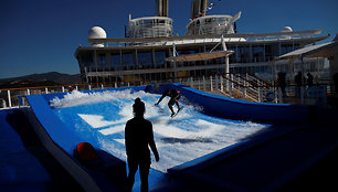 Didžiausias pasaulyje kruizinis laivas „Symphony of the Seas“