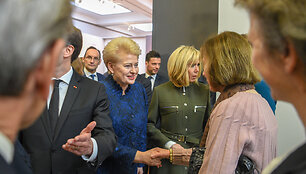 Prezidentė Orsė muziejuje Paryžiuje kartu su Prancūzijos, Estijos ir Latvijos Prezidentais atidarė parodą