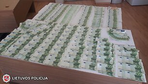 Sulaikyti netikri pinigai