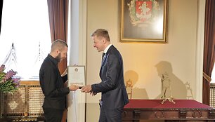 Už kūrybą apie Vilnių &ndash; mero premija Vytautui Stankui