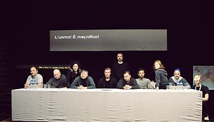 Oskaro Kor&scaron;unovo teatro gastrolės Italijoje