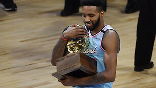 NBA dėjimų konkurso momentai