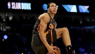 NBA dėjimų konkurso momentai