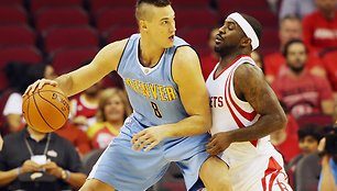 Danilo Gallinari ir Ty Lawsonas