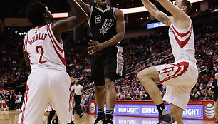 Kawhi Leonardas ir Donatas Motiejūnas