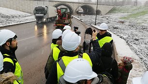 Kauno geležinkelio mazge &ndash; fini&scaron;o tiesioji