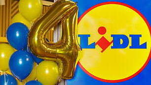 4-iąjį gimtadienį &scaron;venčiantis &bdquo;Lidl&ldquo; i&scaron;dalino gimtadienio žaidimo didžiuosius prizus