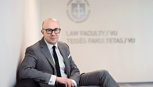 VU Teisės fakulteto dekanas prof. Tomas Davulis