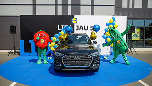 LIDL automobilių įteikimo ceremonija