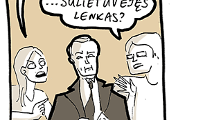 Stanislovo Narutavičiaus komiksas.